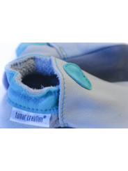 Soft slippers - small circle -  illusion