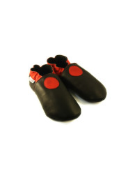 Soft slippers - small circle -  illusion