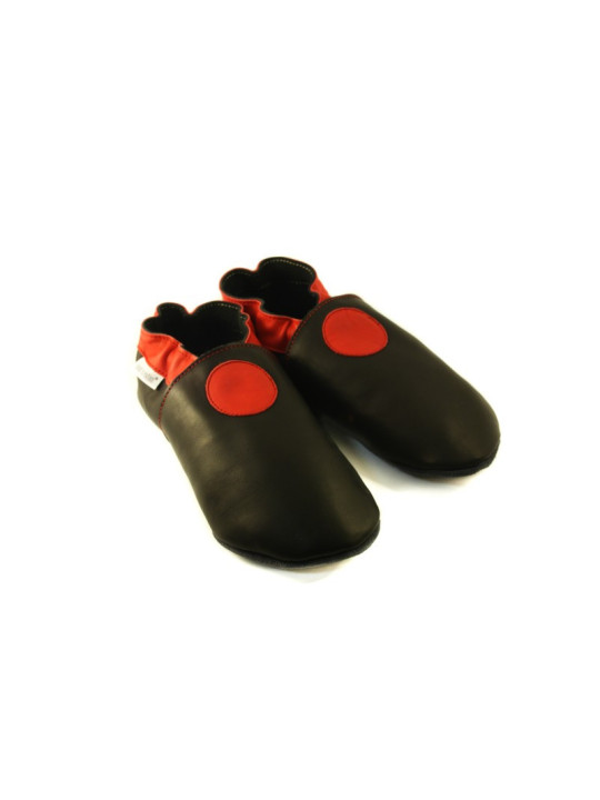 Chaussons - petit rond - illusion