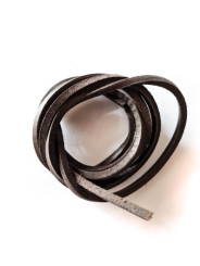 Lanières de cuir carré en cuir 125 / 130 cm