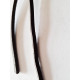 Square leather straps 125 / 130 cm