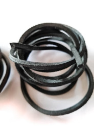 Square leather straps 125 / 130 cm