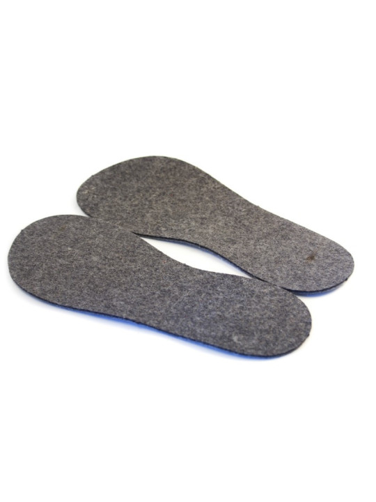 Semelles en laine mérinos a couper sur mesure