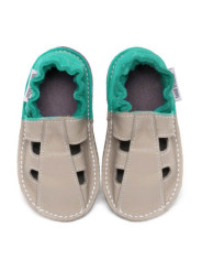 Summer leather shoes - Combine your colors