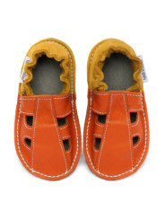 Summer leather shoes - Combine your colors