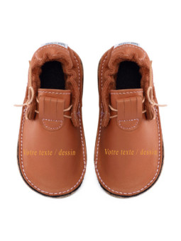 barefoot moccasins leather autumn spring woman man
