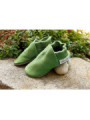 Chaussons cuir bio - grasshoper
