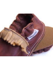 Soft sole shoes with motif - to customize