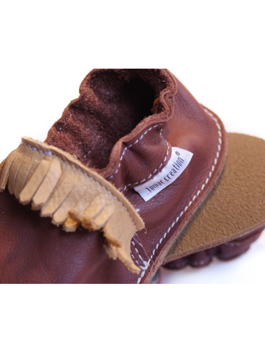 Soft sole shoes with motif - to customize