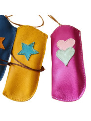 Glasses case with lanyard