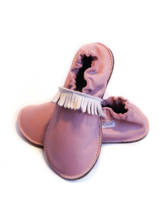 Soft sole shoes with motif - to customize