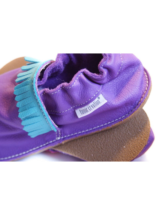 Soft sole shoes with motif - to customize