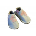 Soft sole shoes - perla - pink butterfly