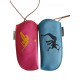 Embroidered Glasses case with lanyard