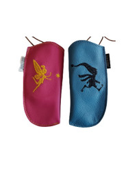Embroidered Glasses case with lanyard