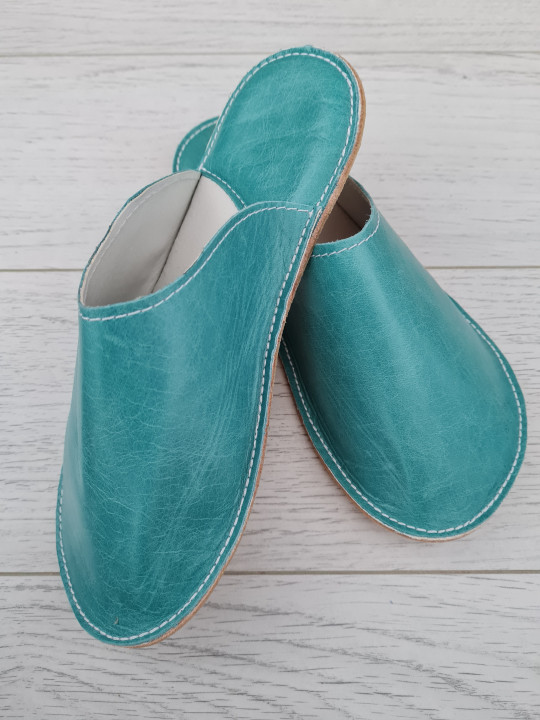 Slippers Bab´s - TURQUOISE
