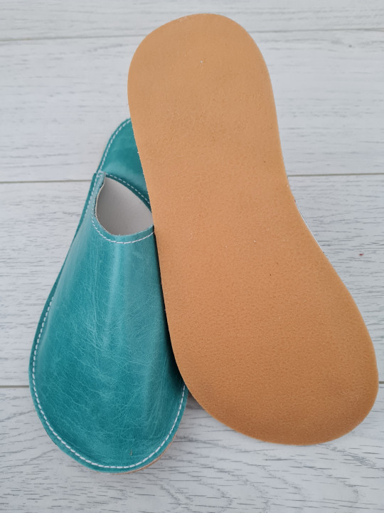 Slippers Bab´s - TURQUOISE