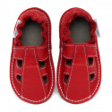 size 18 Summer leather shoes - santa claus
