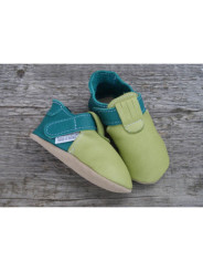 Zippy cuir bio - pisello/karibik