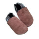 slippers - bicolour brown - size 36 to 49