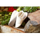 Organic leather slippers - belugaw