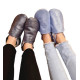slippers - dark blue glitter size 35 to 49