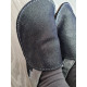 soft Shoes - dark blue glitters size 36 to 49