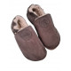size 38-39 grey woolen slippers