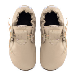 moccasins slippers beige