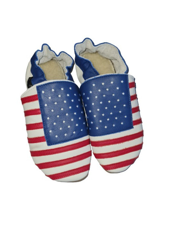 Leather slippers USA