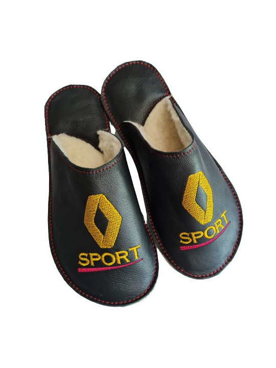 Chaussons cuir souple personnalisés Filles