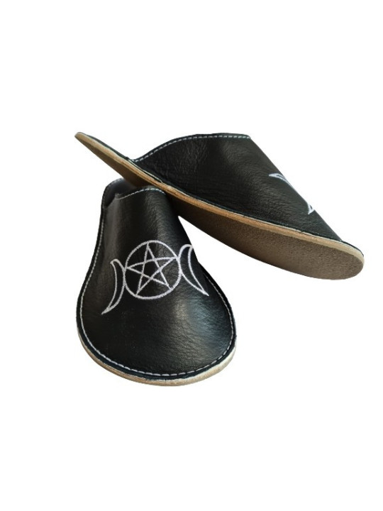 Chaussons cuir souple personnalisés Filles