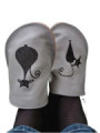 Chaussons cuir souple personnalisés Filles
