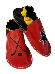 Chaussons cuir souple personnalisés Filles