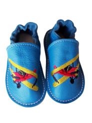 Chaussons cuir souple personnalisés Filles