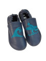 Chaussons cuir souple personnalisés Filles