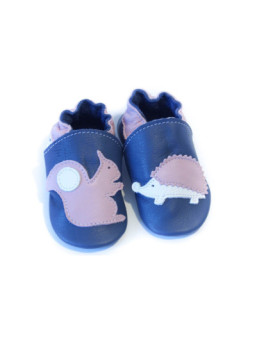 Chaussons -animaux de la foret