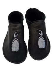 Chaussons cuir souple personnalisés Filles