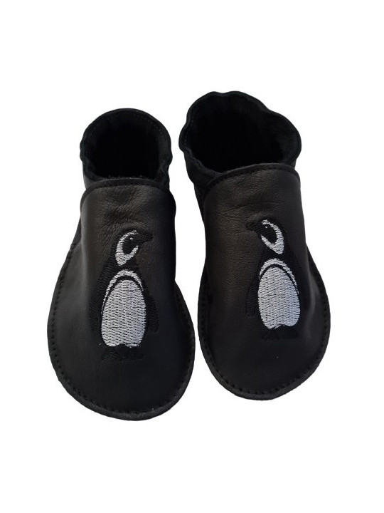 Chaussons cuir souple personnalisés Filles