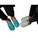 size 36 to 49 slippers bicolour turquoise gray