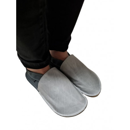 size 36 to 49 soft shoes bicolour gray