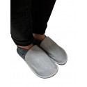 size 38 soft shoes bicolour gray