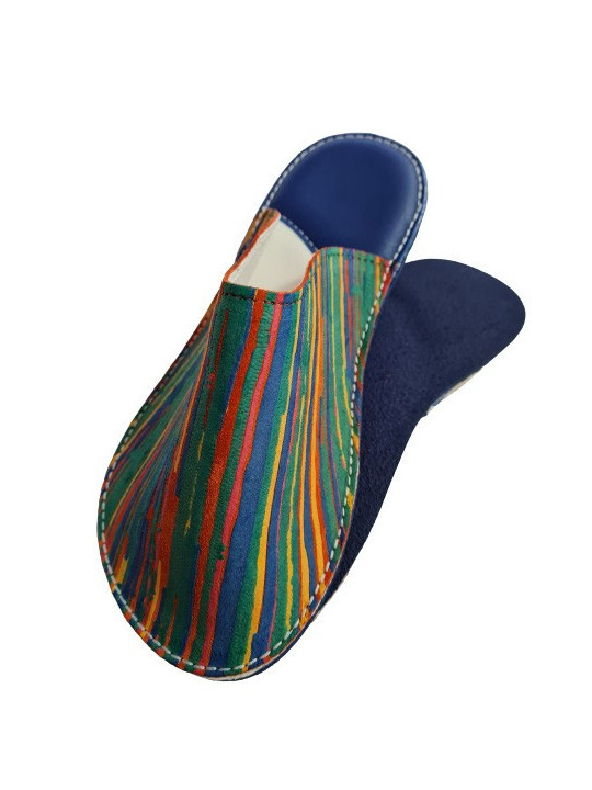 Papuče Bab´s - colors - modrá