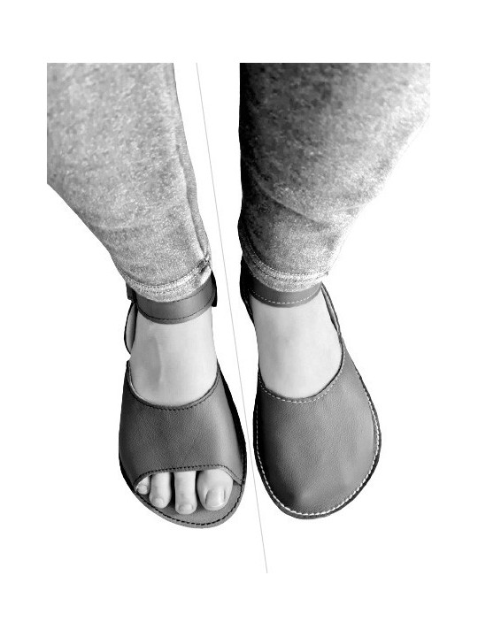 baletka extra flex barefoot sandále bianco