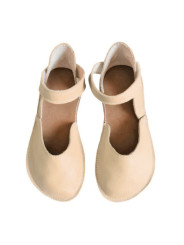 baletka extra flexibilné barefoot sandále cream