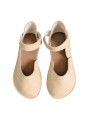 baletka extra flexibilné barefoot sandále cream