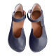 Ballerine barefoot sandales extra flexible blu marino