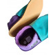 size 31 Leather shoes turquoise purple