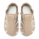 summer soft sole shoes -cream