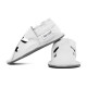 size 28 Summer leather shoes white